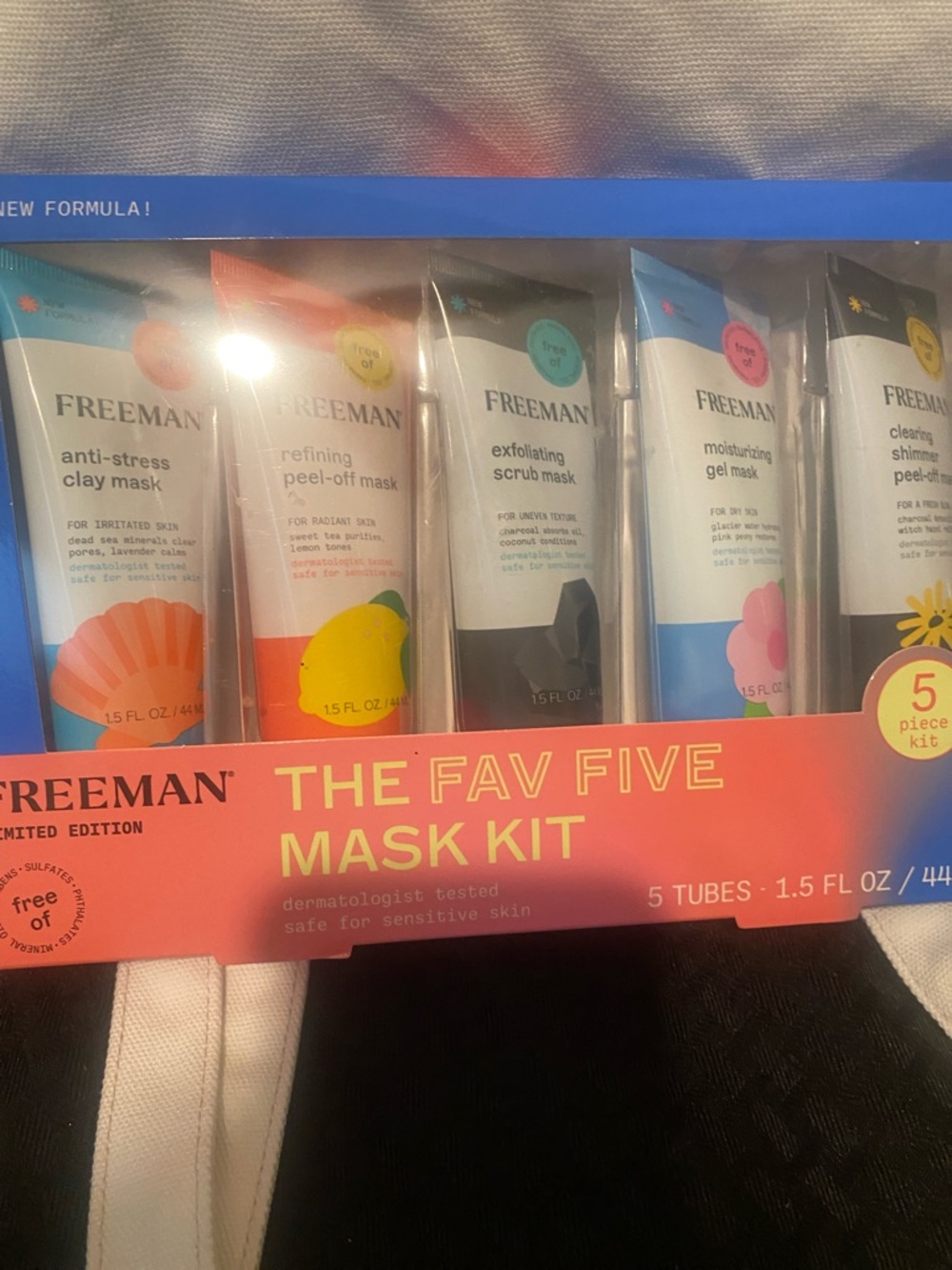 The Fav Five Mask Kit – Assorted Color Pack